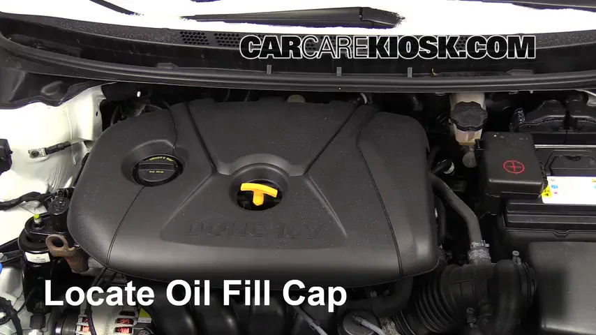 2013 Hyundai Elantra Coupe GS 1.8L 4 Cyl. Coupe (2 Door) Oil